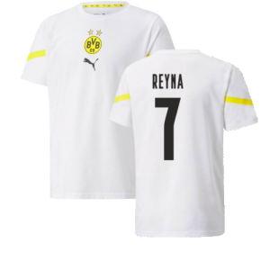 2021-2022 Borussia Dortmund Pre Match Shirt (Kids) (REYNA 7)