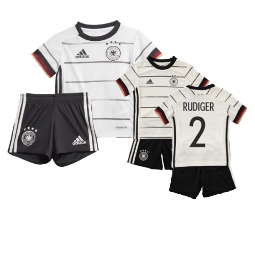 2020-2021 Germany Home Adidas Baby Kit (RUDIGER 2)