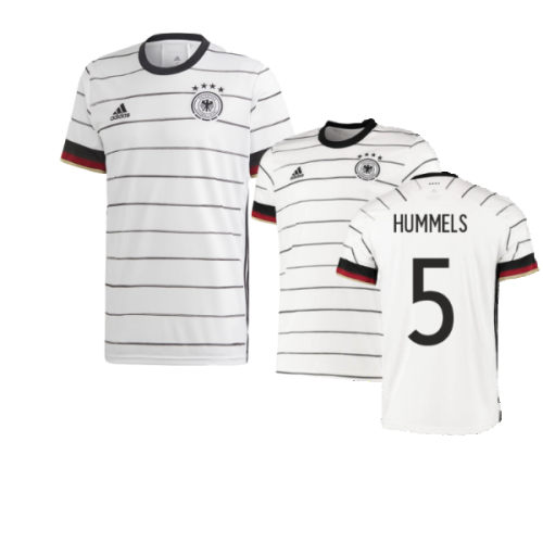 2020-2021 Germany Home Adidas Football Shirt (HUMMELS 5)