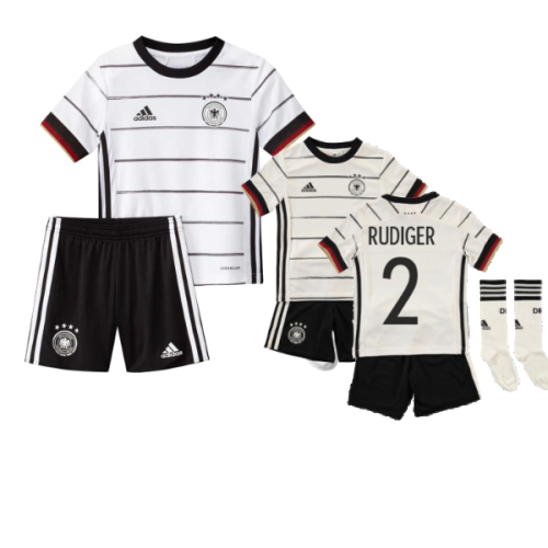 2020-2021 Germany Home Adidas Mini Kit (RUDIGER 2)