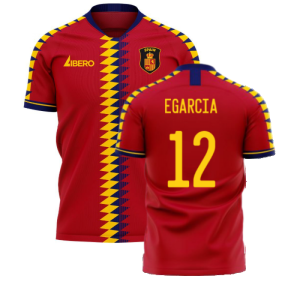Spain 2025-2026 Home Concept Football Kit (Libero) (E GARCIA 12)