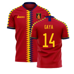 Spain 2024-2025 Home Concept Football Kit (Libero) (GAYA 14)