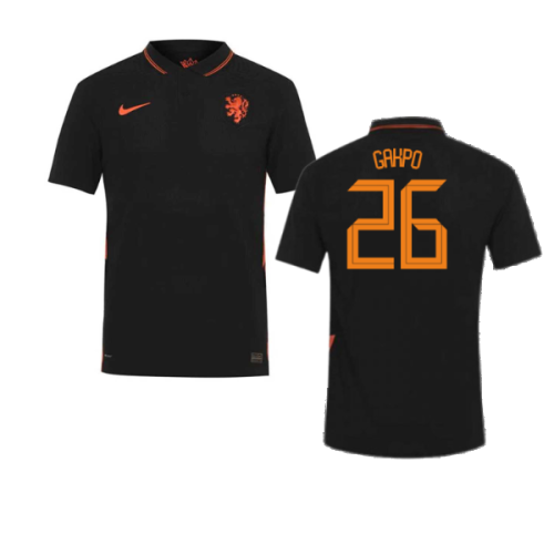 2020-2021 Holland Away Nike Vapor Match Shirt (GAKPO 26)