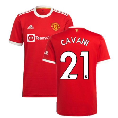 Man Utd 2021-2022 Home Shirt (CAVANI 21)