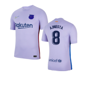 2021-2022 Barcelona Infants Away Kit (A.INIESTA 8)