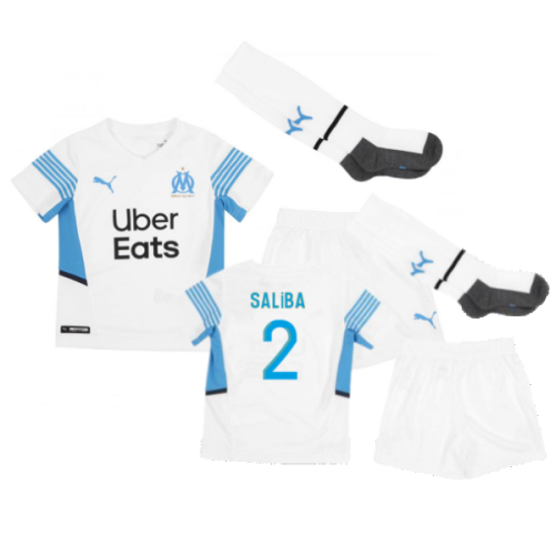 2021-2022 Marseille Home Mini Kit (SALIBA 2)