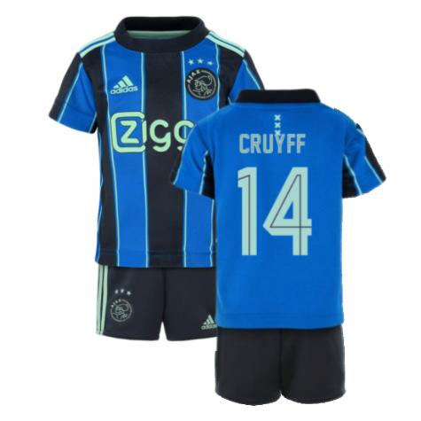 2021-2022 AJAX AWAY BABY KIT (CRUYFF 14)