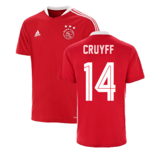 2021-2022 Ajax Training Jersey (Red) (CRUYFF 14)