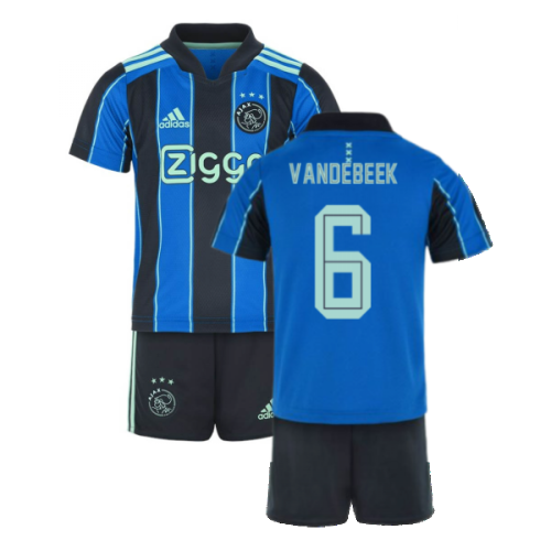 2021-2022 Ajax Away Mini Kit (VAN DE BEEK 6)