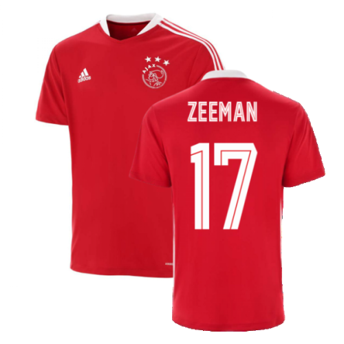 2021-2022 Ajax Training Jersey (Red) (ZEEMAN 17)