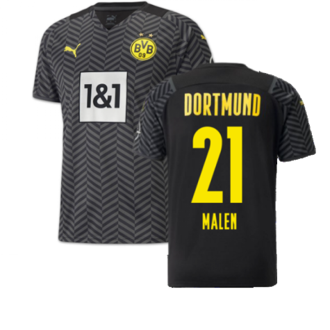 2021-2022 Borussia Dortmund Away Shirt (MALEN 21)