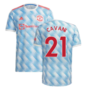 Man Utd 2021-2022 Away Shirt (Kids) (CAVANI 21)