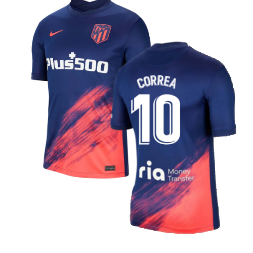 2021-2022 Atletico Madrid Away Shirt (CORREA 10)