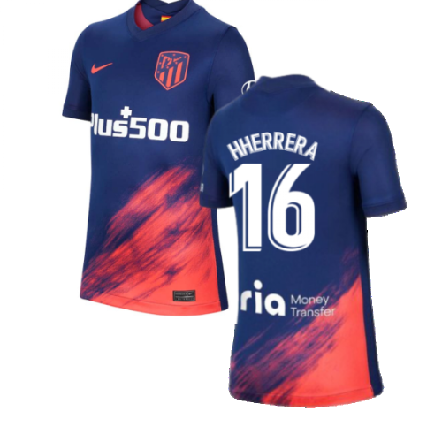 2021-2022 Atletico Madrid Away Shirt (Kids) (H HERRERA 16)