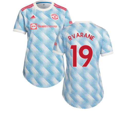 Man Utd 2021-2022 Away Shirt (Ladies) (R VARANE 19)