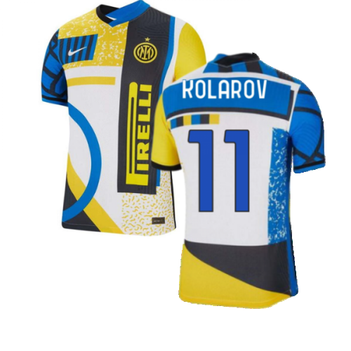 2021-2022 Inter Milan Vapor 4th Shirt (KOLAROV 11)