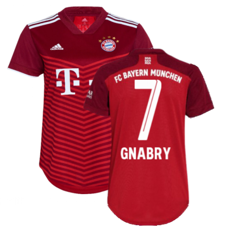 2021-2022 Bayern Munich Home Shirt (Ladies) (GNABRY 7)