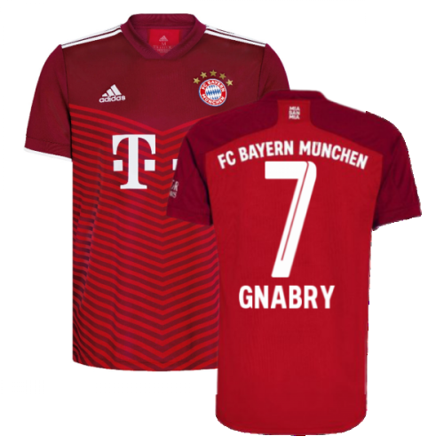 2021-2022 Bayern Munich Home Shirt (GNABRY 7)