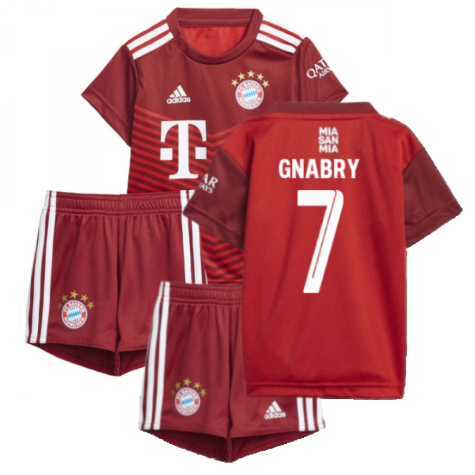 2021-2022 Bayern Munich Home Baby Kit (GNABRY 7)