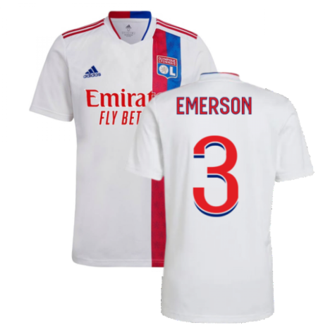 2021-2022 Olympique Lyon Home Shirt (Kids) (EMERSON 3)