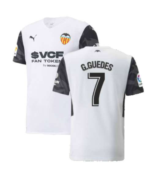 2021-2022 Valencia Home Shirt (Kids) (G.GUEDES 7)