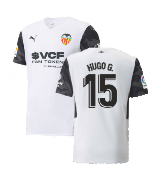 2021-2022 Valencia Home Shirt (Kids) (HUGO G. 15)