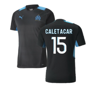 2021-2022 Marseille Training Shirt (Black) (CALETA CAR 15)