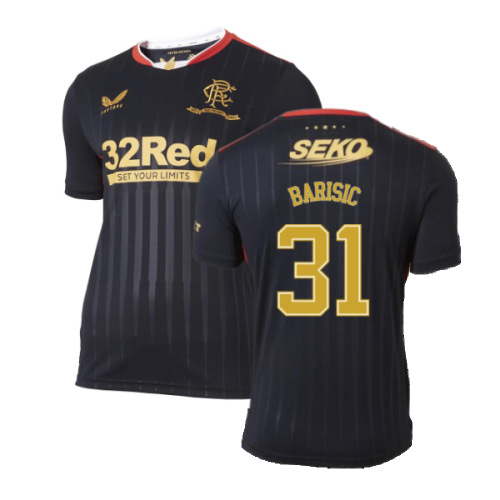 2021-2022 Rangers Away Shirt (BARISIC 31)