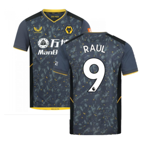 2021-2022 Wolves Away Shirt (RAUL 9)