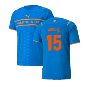 2021-2022 Valencia Third Shirt (HUGO G. 15)