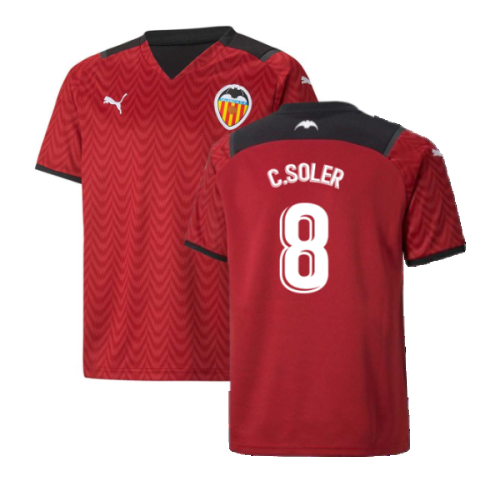 2021-2022 Valencia Away Shirt (Kids) (C.SOLER 8)