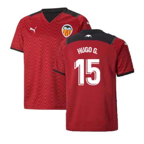 2021-2022 Valencia Away Shirt (Kids) (HUGO G. 15)