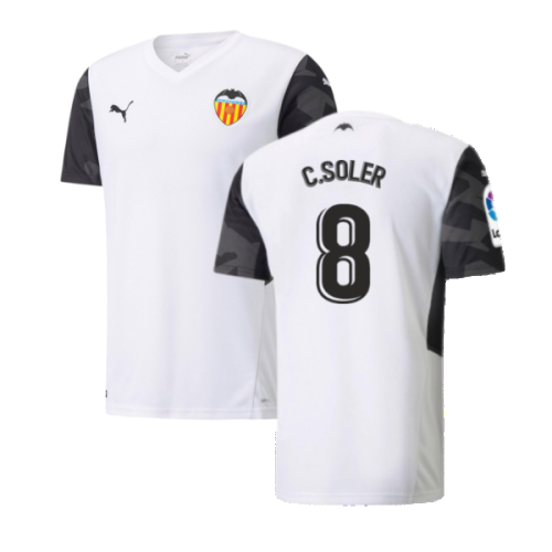 2021-2022 Valencia Home Shirt (C.SOLER 8)