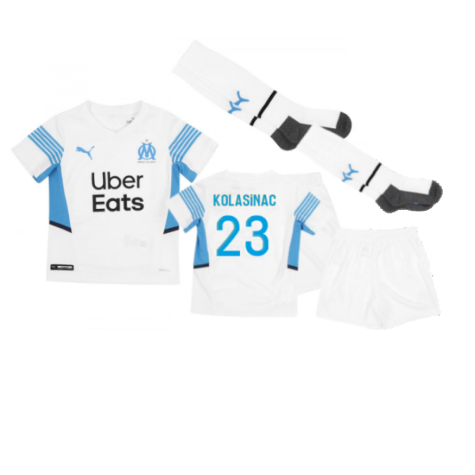 2021-2022 Marseille Home Mini Kit (KOLASINAC 23)