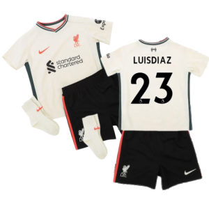 Liverpool 2021-2022 Away Baby Kit (LUIS DIAZ 23)