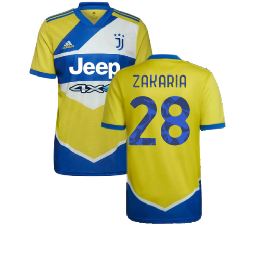 2021-2022 Juventus Third Shirt (ZAKARIA 28)