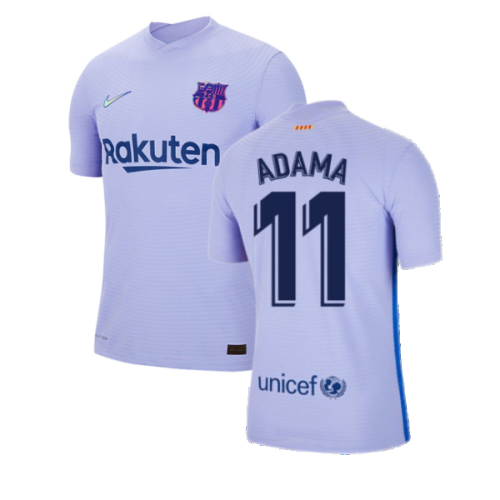 2021-2022 Barcelona Vapor Away Shirt (ADAMA 11)