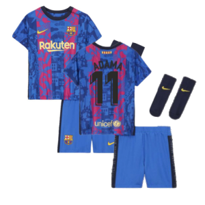 2021-2022 Barcelona Infants 3rd Kit (ADAMA 11)