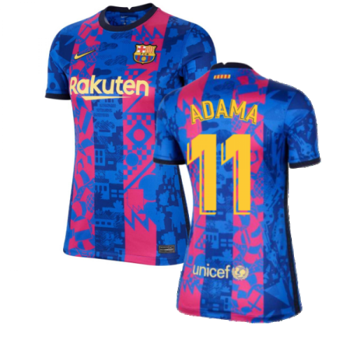 2021-2022 Barcelona Womens 3rd Shirt (ADAMA 11)