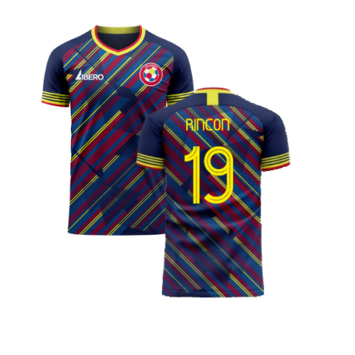 Colombia 2024-2025 Third Concept Football Kit (Libero) (Rincon 19)