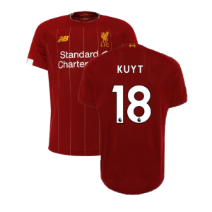 2019-2020 Liverpool Home European Shirt (Kuyt 18)