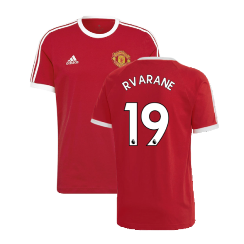 2022-2023 Man Utd 3S DNA Tee (Red) (R VARANE 19)