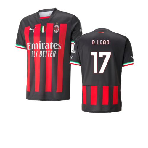 2022-2023 AC Milan Home Shirt (R.LEAO 17)