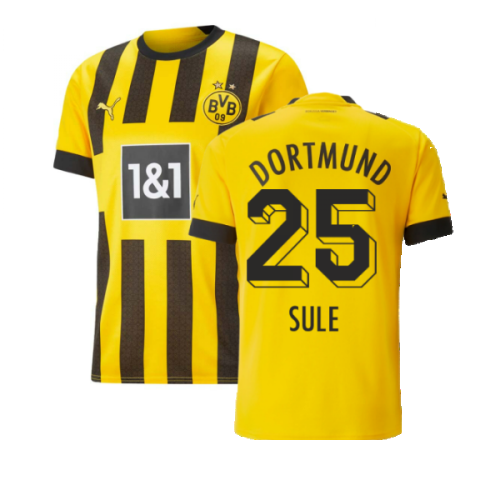 2022-2023 Borussia Dortmund Home Shirt (SULE 25)