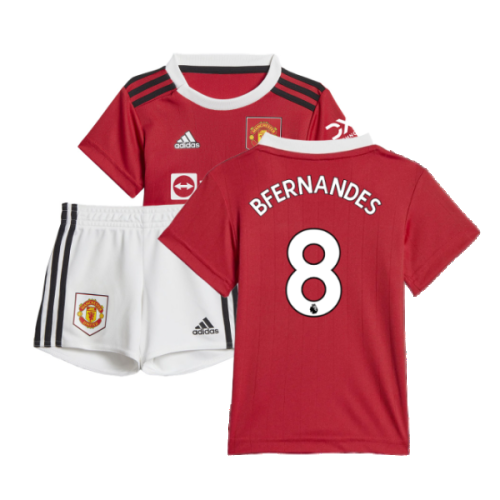 2022-2023 Man Utd Home Baby Kit (B FERNANDES 8)