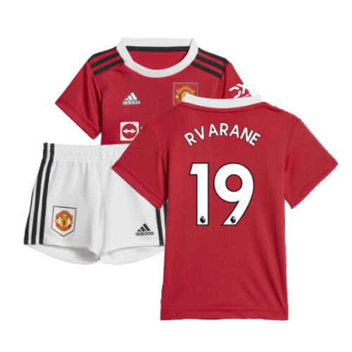 2022-2023 Man Utd Home Baby Kit (R VARANE 19)