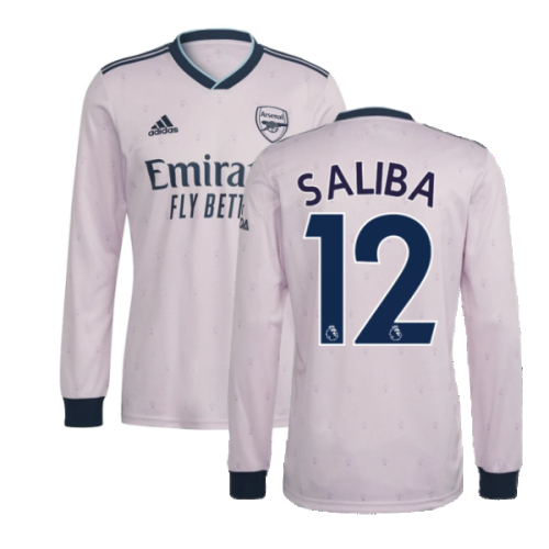 2022-2023 Arsenal Long Sleeve Third Shirt (SALIBA 12)