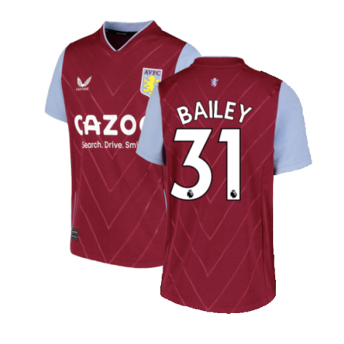 2022-2023 Aston Villa Home Shirt (Kids) (BAILEY 31)