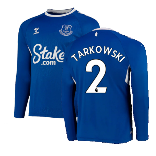 2022-2023 Everton Home Long Sleeve Shirt (TARKOWSKI 2)