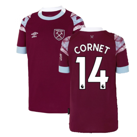 2022-2023 West Ham Home Shirt (Kids) (CORNET 14)